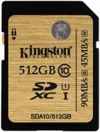 Карта памяти Kingston Ultimate SDXC (SDA10/512GB)
