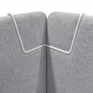 Тримач екрана підлогового Nowy Styl NH9015 верхнiй кутовий white Тримач екрана підлогового Nowy Styl NH9015 верхнiй кутовий white