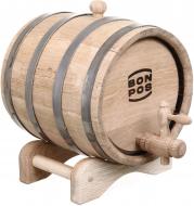 Бочка дубовая 3 л нержавеющая сталь Бочка дубовая 3 л нержавеющая сталь