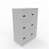 Локер Nowy Styl 1 800х445х1155 мм 1409-228 серый Локер Nowy Styl 1 800х445х1155 мм 1409-228 серый