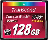 Карта памяти Transcend CF128GB (TS128GCF800)