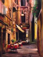 Репродукция Искусство Evening in the City 68-10 60x80 см RozenfeldArt RZF-239