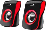 Акустическая система Genius SP-Q180 2.0 black/red