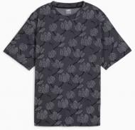 Футболка Puma ESS+ BLOSSOM AOP TEE 67949301 р.XS чорний