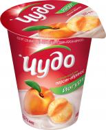 Йогурт ТМ Чудо 2.5% персик-абрикос ст 300г