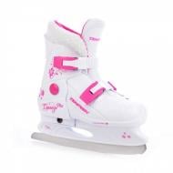 Коньки Tempish FUR EXPANZE PLUS GIRL р.29-32 белый с розовым