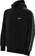 Джемпер Nike B NSW FZ HOODY PK SWOOSH TAPE CV1334-010 р. M черный