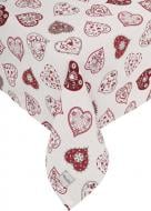 Скатерть Сердца 140x220 см красный La Nuit