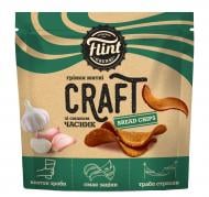 Гренки Flint ржано-пшеничные волнистые Чеснок Craft Bread chips 90 г