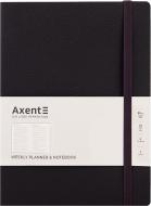 Дневник недатированный черный клетка Axent Partner Soft 8605-21-01-a