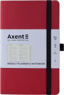 Дневник недатированный бордо клетка Axent Partner Soft A5 8601-21-37-a