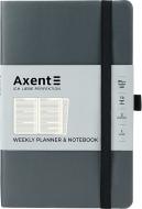 Дневник недатированный серый клетка Axent Partner Soft A5 8601-21-03-a