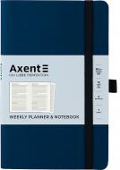 Дневник недатированный синий клетка Axent Partner Soft A5 8601-21-02-a