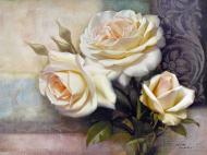 Репродукция White Rose2 Романтика 60x80 см RozenfeldArt RZF-279