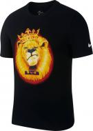 Футболка Nike LBJ M NK DRY TEE AIRBRUSH BV8315-010 р.M черный