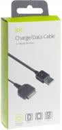 Кабель Kit USB – Apple 30 pin 1 м (IPUSBDATKT)