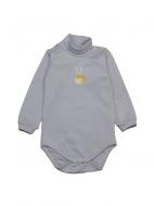 Боді-гольф унісекс Luna Kids Зайчик р.98 сірий 0091