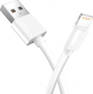 Кабель T-PHOX Lightning – USB 0,3 м білий (T-L801(0.3) White)