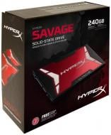 SSD-накопичувач Kingston HyperX Savage 240GB 2,5" SATA III (SHSS37A/240G)
