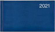 Дневник датированный синий линия Brunnen Wave A6 2021 73-755 76 301
