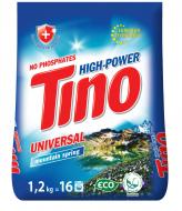 Порошок для машинного та ручного прання Tino High-Power Fresh flowers 1,2 кг
