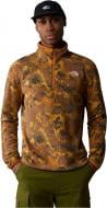 Джемпер THE NORTH FACE M 100 GLACIER PRINTED 1/4 ZIP NF0A858ZWKO1 р.2XL коричневий