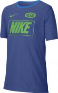 Футболка Nike B NK DRY TEE LEG SOCCER JERSEY CV2128-402 р.S синий