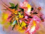 Репродукція Абстракція Fresh From the Garden IV 60x80 см RozenfeldArt RZF-293