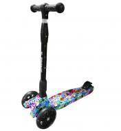 Самокат X-Treme (127349) KS-229WF RACE черный с рисунком KS-229WF