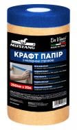 Бумага защитная с малярной лентой Mustang Da Vinci Крафт 250 мм x 20 м