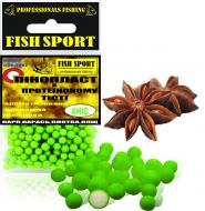 Приманка FISH SPORT 20 г анис Пенопласт в тесте (maxi)