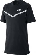 Футболка Nike B NSW TEE WR CHEVRON CV2167-010 р.XS черный Футболка Nike B NSW TEE WR CHEVRON CV2167-010 р.XS черный