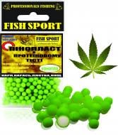 Приманка риболовна FISH SPORT 20 г конопля пінопласт в тісті (конопля) mini