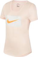 Футболка Nike G NSW DRY LEG GO SCOOP UV CV2181-664 р.S красный