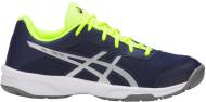 Кросівки для хлопчиків Asics GEL-TACTIC C733Y-400 р.35,5 темно-сині