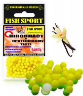 Приманка риболовна FISH SPORT 20 г ваніль пінопласт в тісті(ваніль) mini