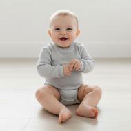 Боди-гольф унисекс Blanka р.74-80 серый 110923 Боди-гольф унисекс Blanka р.74-80 серый 110923