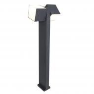 Светильник уличный напольный Lutec CUBA 3000K Bollard IP44 темно-серый 7193801118