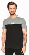 Футболка Puma ESS+ BLOCK TEE 84742601 р.3XL черный