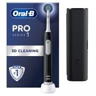 Электрическая зубная щетка Oral-B Pro Series 1 черная + Футляр