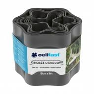 Бордюрная лента Cellfast волнистая 15 см х 9 м графит (30-052)