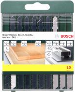 Набір пилок для електролобзика Bosch SORT.Т-ХВОС 10 шт. 2607019461 Набір пилок для електролобзика Bosch SORT.Т-ХВОС 10 шт. 2607019461