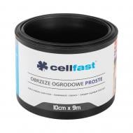 Бордюрная лента Cellfast прямая 10 см х 9 м черный(30-231H)