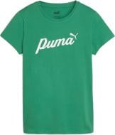 Футболка Puma ESS+ SCRIPT TEE 67931586 р.2XL зеленый