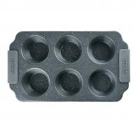 Форма для выпечки маффинов Vinzer Dolci Line 30,5x17,8x3,5 см на 6 шт. 50785