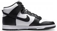 Кроссовки мужские демисезонные Nike DUNK HIGH RETRO DD1399-105 р.40,5 черные с белым