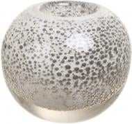 Ваза стеклянная Гутняр Шар 18 см белая