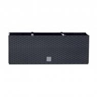 Ящик балконный пластик RATO 600 мм с вкладышем прямоугольный антрацит 30 л PRP (73962-433)