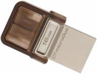 Флеш-память USB Kingston DataTraveler MicroDuo 16 ГБ USB 2.0 (DTDUO/16GB)