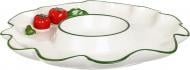 Менажница Fiora Tomatoes 33 см белый с красным Менажница Fiora Tomatoes 33 см белый с красным